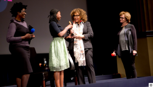L-R: September Williams, Ta’Naejah Reed, Julie Dash, Zoë Elton. Photo credit: Tommy Lau Photography